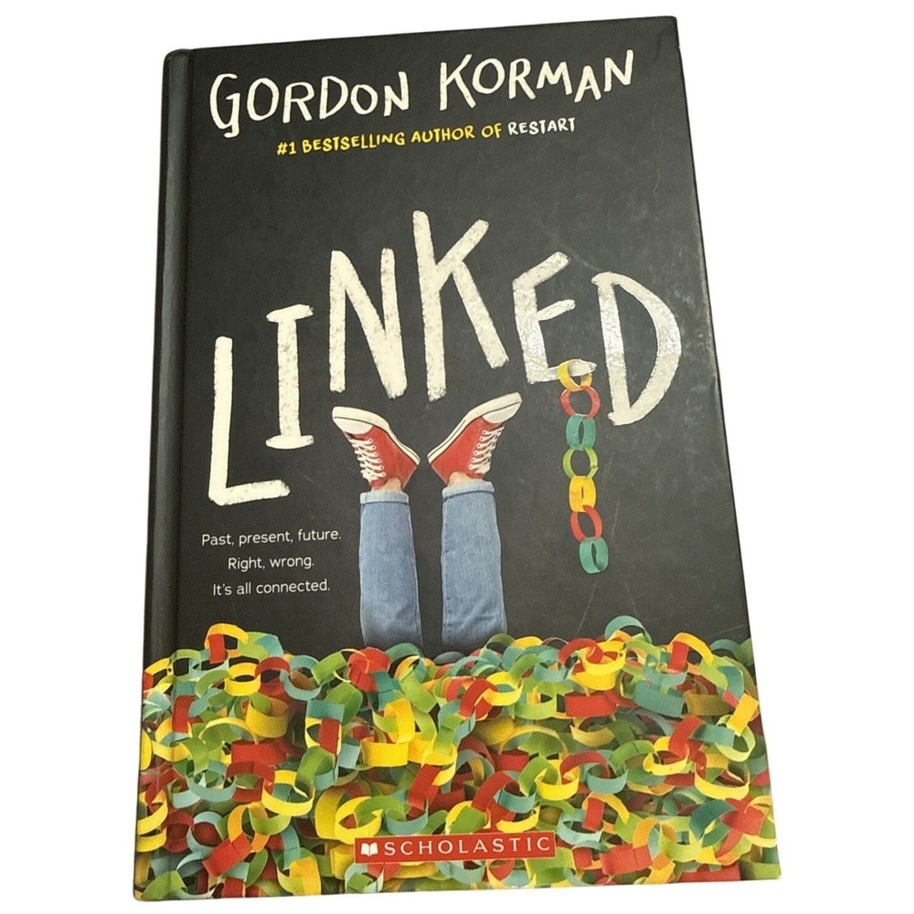 Linked By Gordon Korman Hardcover Young Adult Fictional Novel Very Good